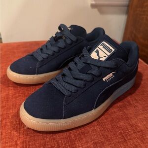 Puma Suede Classic Navy Sneakers